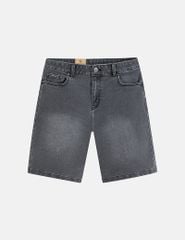 Quần short jean nam mác kim loại túi