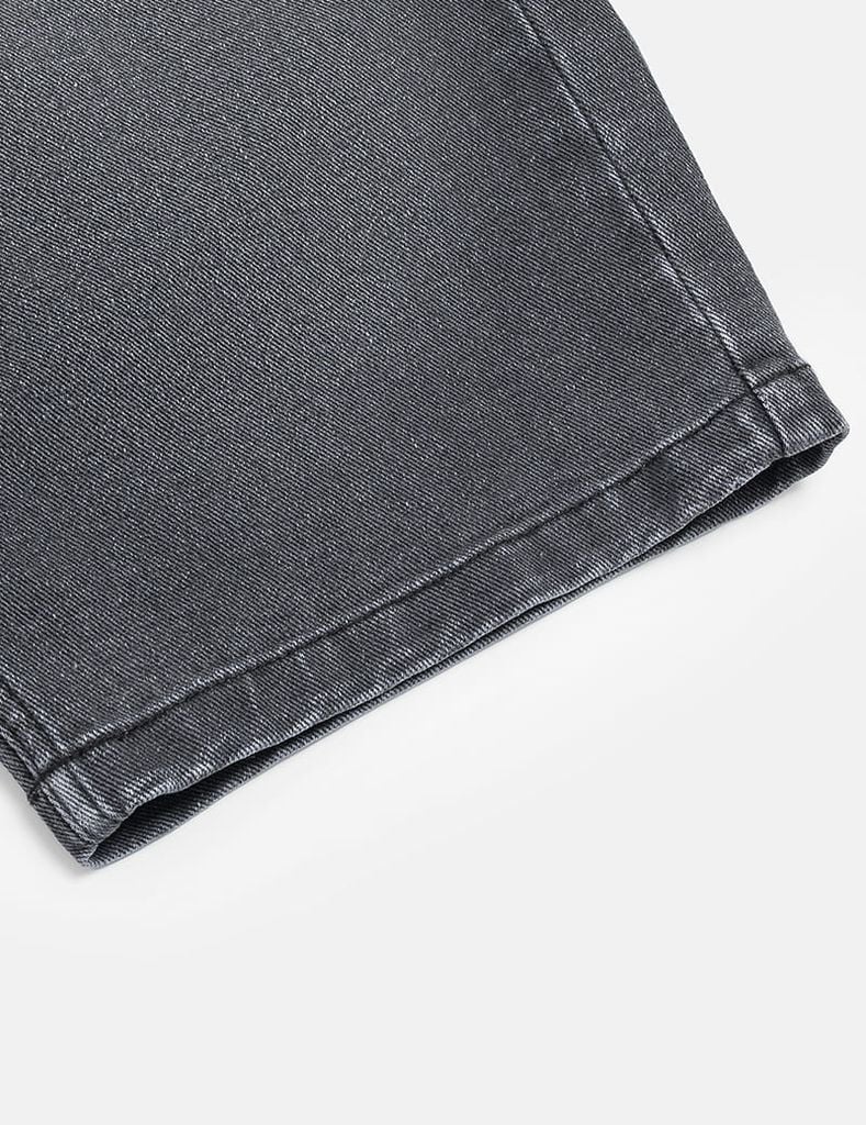 Quần short jean nam mác kim loại túi