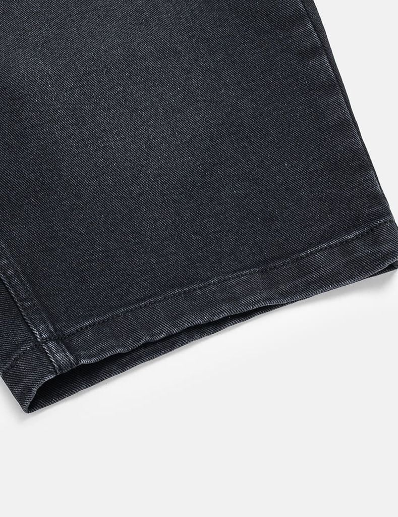 Quần short jean nam mác kim loại túi