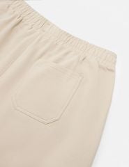Quần short nam dệt kim trang trí dây dệt miệng túi