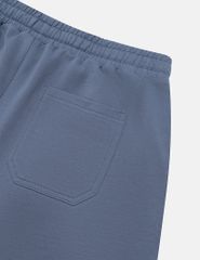 Quần short nam dệt kim trang trí pack cao su