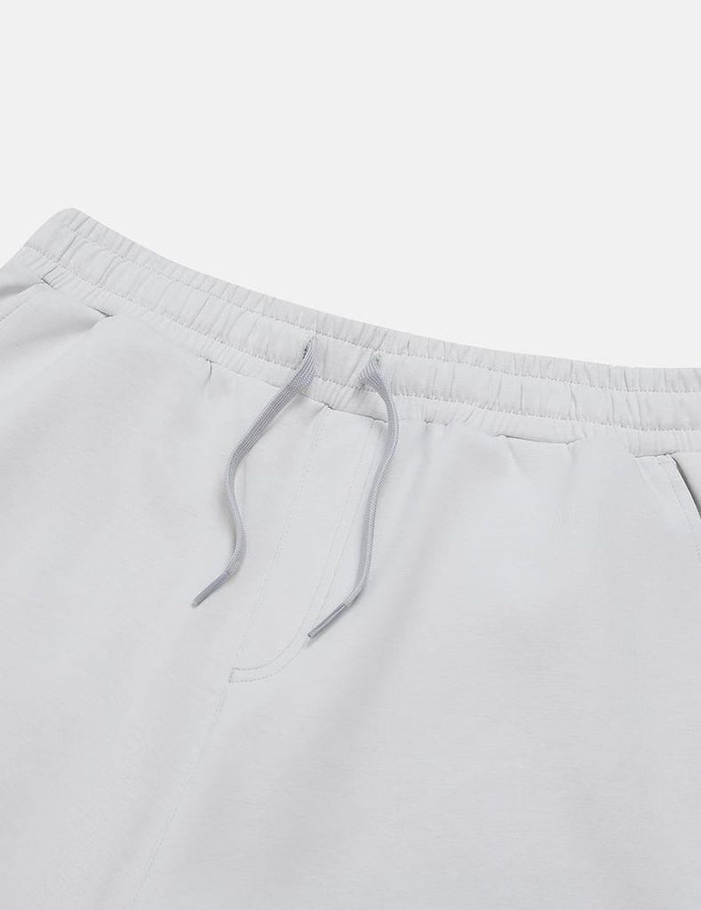 Quần short nam dệt kim trang trí pack cao su