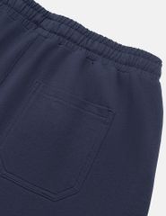 Quần short nam dệt kim trang trí pack cao su
