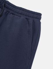 Quần short nam dệt kim trang trí pack cao su