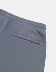 Quần short nam dệt kim phối 2 bên sườn