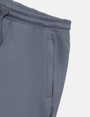 Quần short nam dệt kim phối 2 bên sườn