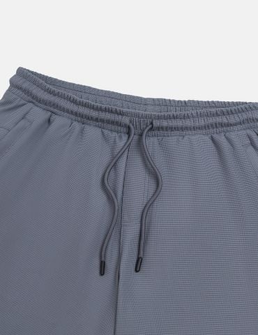 Quần short nam dệt kim phối 2 bên sườn