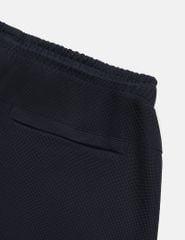 Quần short nam dệt kim phối 2 bên sườn