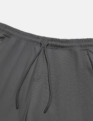 Quần short nam dệt kim phối 2 bên sườn