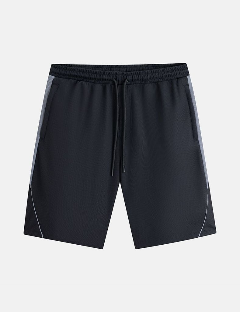 Quần short nam dệt kim phối