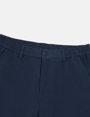 Quần short đũi chun 3/4 trang trí dây dệt túi sau