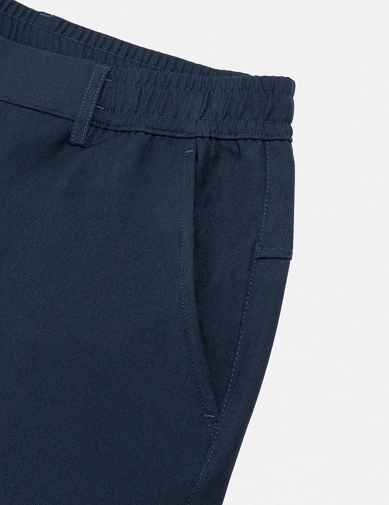 Quần short đũi chun 3/4 trang trí dây dệt túi sau