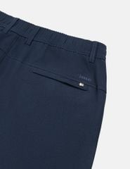 Quần short đũi chun 3/4 trang trí dây dệt túi sau
