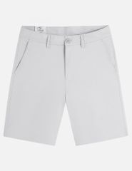 Quần short khaki nam cạp thường sườn cạp thêu chữ