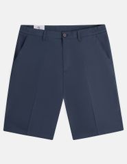 Quần short khaki nam cạp âu thêu logo túi sau