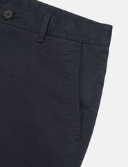 Quần short khaki nam cạp thường họa tiết dấu cộng