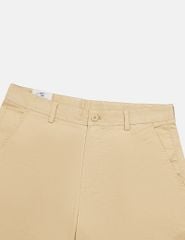 Quần short khaki nam cạp thường họa tiết dấu cộng
