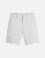 Quần short khaki nam mác da trang trí túi sau