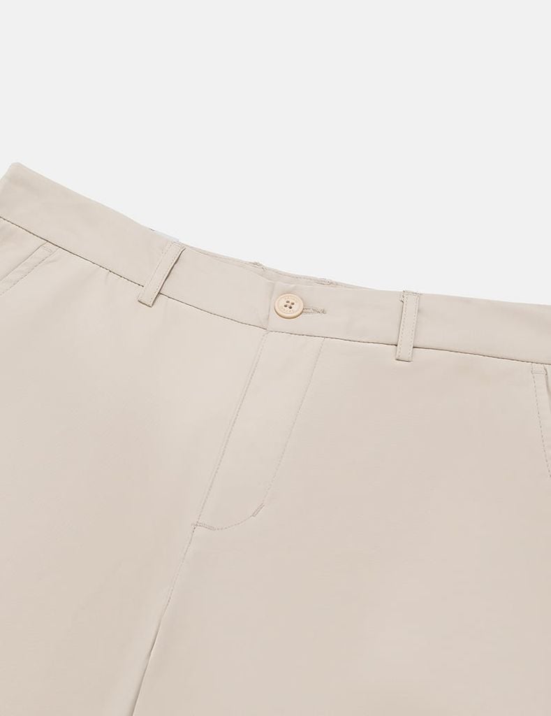 Quần short khaki nam cạp tăng đơ