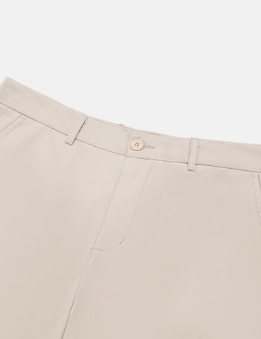Quần short khaki nam cạp tăng đơ