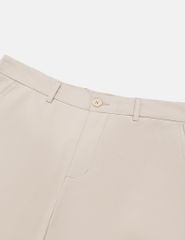 Quần short khaki nam cạp tăng đơ