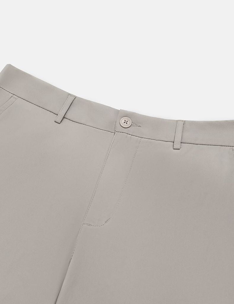Quần short khaki nam cạp tăng đơ