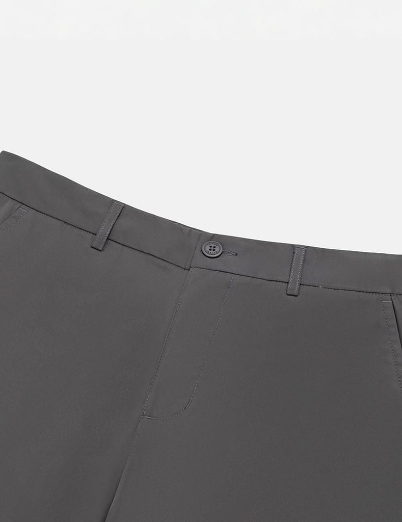 Quần short khaki nam cạp tăng đơ