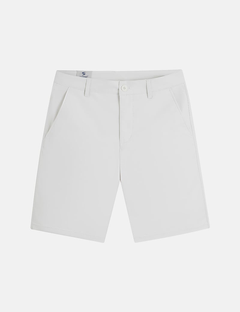 Quần short khaki nam trang trí túi sau
