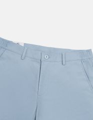 Quần short khaki nam cạp chun mác dệt túi sau