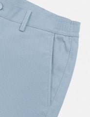 Quần short khaki nam cạp chun mác dệt túi sau