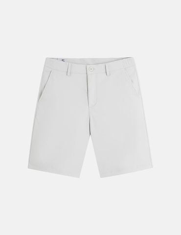 Quần short khaki nam cạp chun mác dệt túi sau