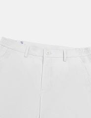 Quần short khaki nam cạp chun mác dệt túi sau