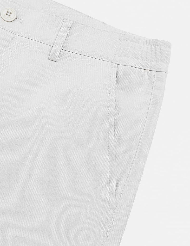 Quần short khaki nam cạp chun mác dệt túi sau