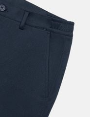 Quần short khaki nam cạp chun mác dệt túi sau