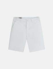 Quần short khaki nam cạp chun mác dệt túi sau