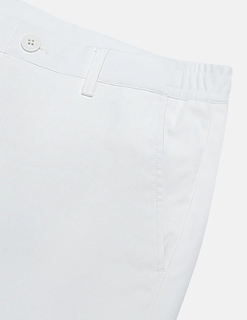 Quần short khaki nam cạp chun mác dệt túi sau