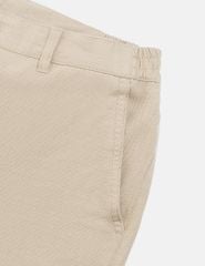 Quần short khaki đũi nam chun hai bên sườn