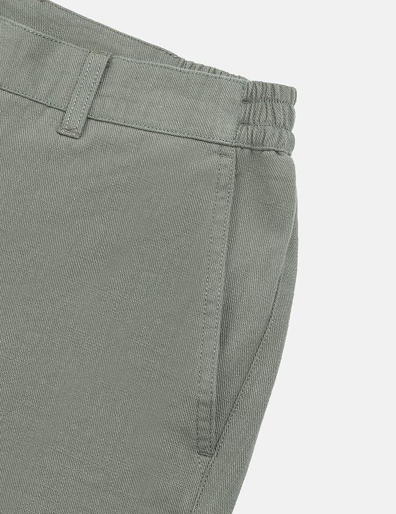 Quần short khaki đũi nam chun hai bên sườn