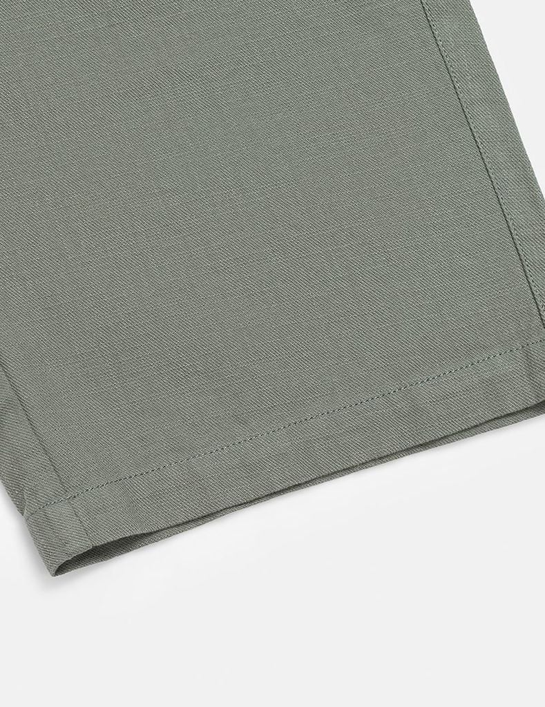 Quần short khaki đũi nam chun hai bên sườn