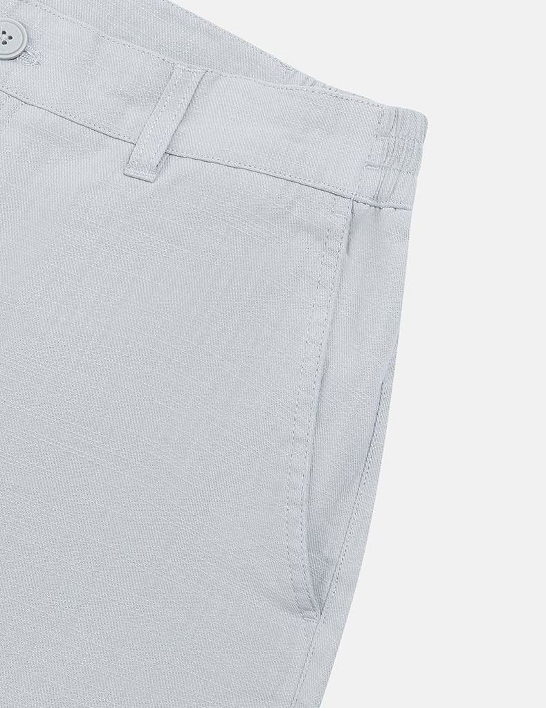Quần short khaki đũi nam chun hai bên sườn
