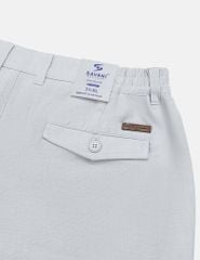 Quần short khaki đũi nam chun hai bên sườn