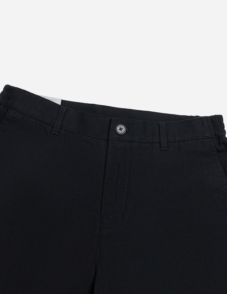 Quần short khaki đũi nam chun hai bên sườn