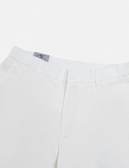 Quần short khaki đũi nam chun hai bên sườn