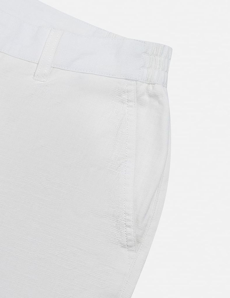 Quần short khaki đũi nam chun hai bên sườn