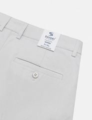 Quần short nam khaki phối thêu miệng túi