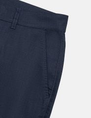 Quần short khaki nam in tràn họa tiết chìm