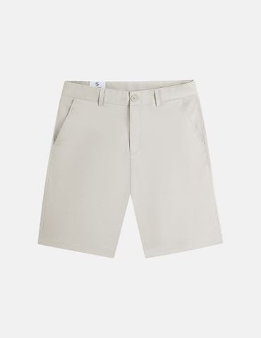 Quần short khaki nam phối dây dệt