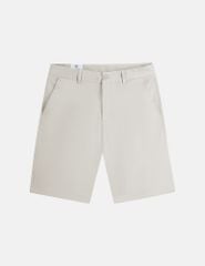 Quần short khaki nam phối dây dệt