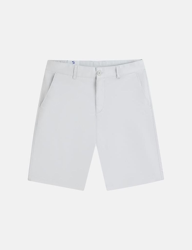 Quần short khaki nam phối dây dệt