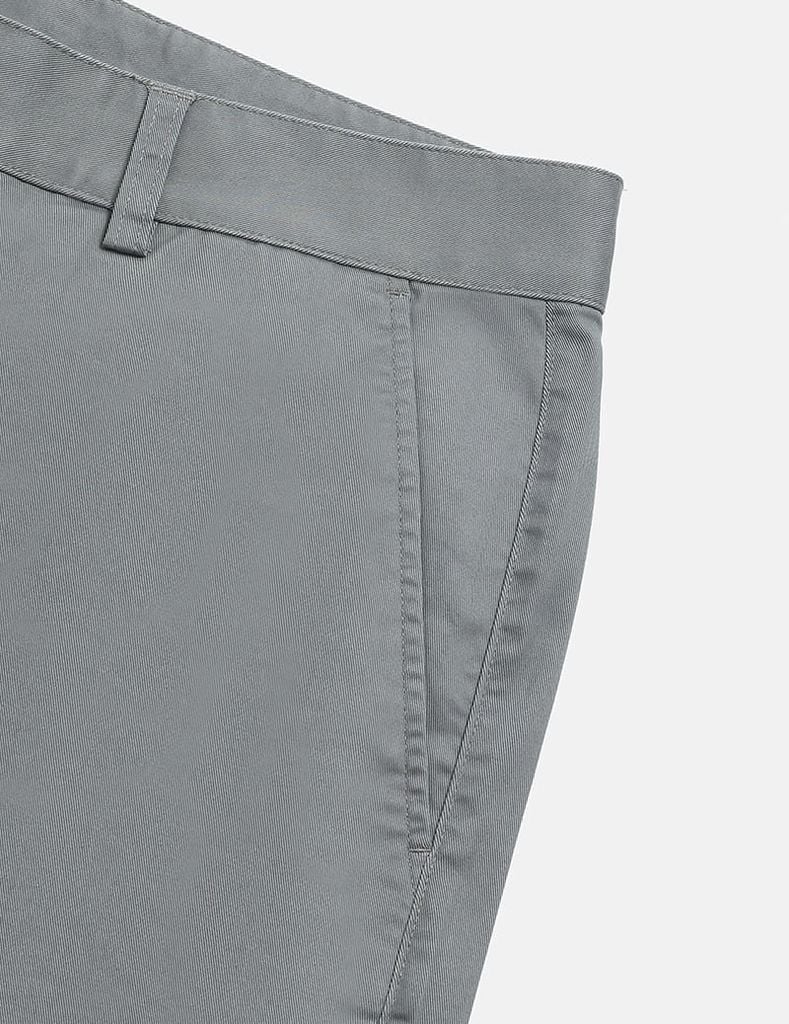 Quần short khaki nam phối dây dệt